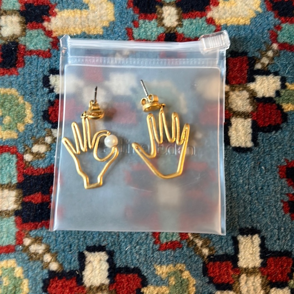 Madewell Hand Earrings